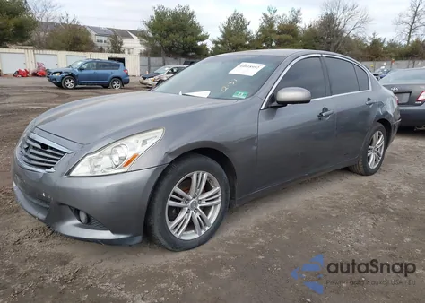 2012 Infiniti G37X z USA, uszkodzony, nr VIN JN1CV6AR7CM673222